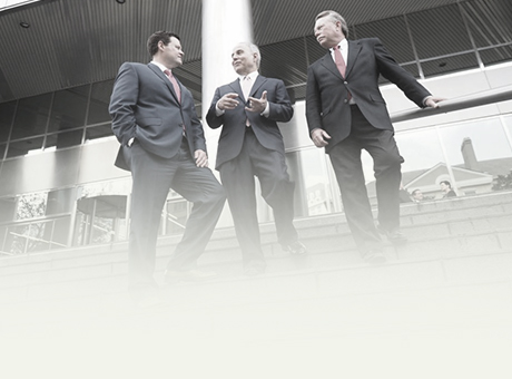 Bill and Jeff on Stairs